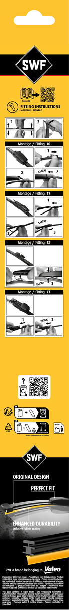 SWF Viskerblad 119552 bag for RENAULT