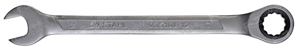 SWSTAHL Skralde-ringgaffelnøgle 03510l12
