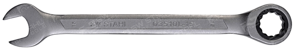 SWSTAHL Skralde-ringgaffelnøgle 03510l15