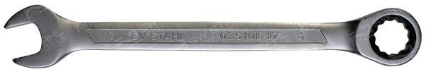 SWSTAHL Skralde-ringgaffelnøgle 03510l17