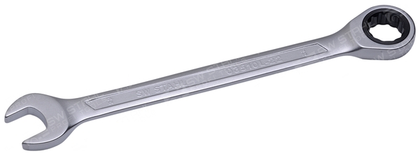 SWSTAHL Skralde-ringgaffelnøgle 03510l22