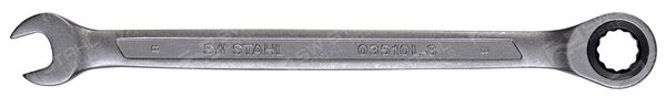 SWSTAHL Skralde-ringgaffelnøgle 03510l8