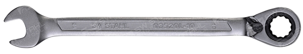SWSTAHL Skralde-ringgaffelnøgle 03520l10