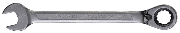 SWSTAHL Skralde-ringgaffelnøgle 03520l14