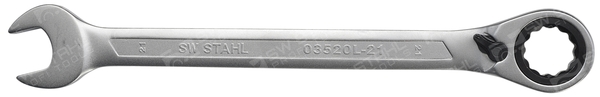 SWSTAHL Skralde-ringgaffelnøgle 03520l21