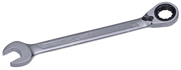 SWSTAHL Skralde-ringgaffelnøgle 03520l27