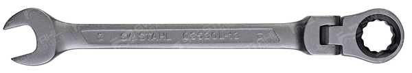 SWSTAHL Skralde-ringgaffelnøgle 03530l13
