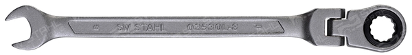 SWSTAHL Skralde-ringgaffelnøgle 03530l8