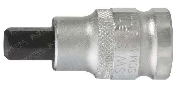 SWSTAHL Skraldenøgleindsats (Hexagon) 05106l