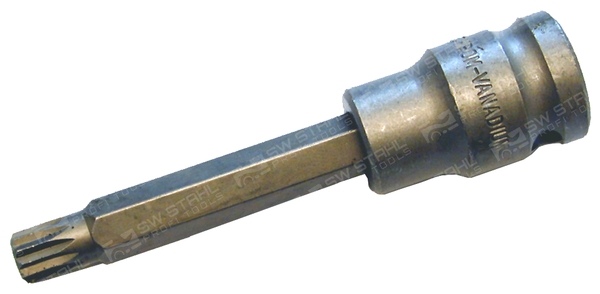 SWSTAHL Skraldenøgleindsats (Hexagon) 05210sb