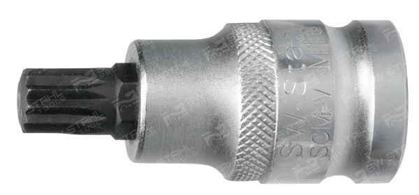 SWSTAHL Skraldenøgleindsats (Hexagon) 05302sb