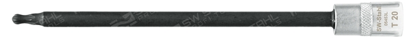 SWSTAHL Skraldenøgleindsats (Hexagon) 05453l