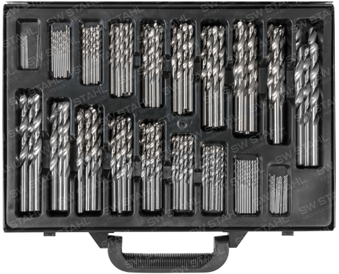SWSTAHL Metal-spiralbor-sæt 80200l