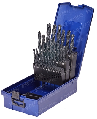 SWSTAHL Metal-spiralbor-sæt 81425l