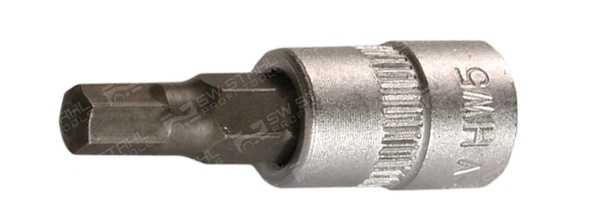 SWSTAHL Skraldenøgleindsats (Hexagon) ie48