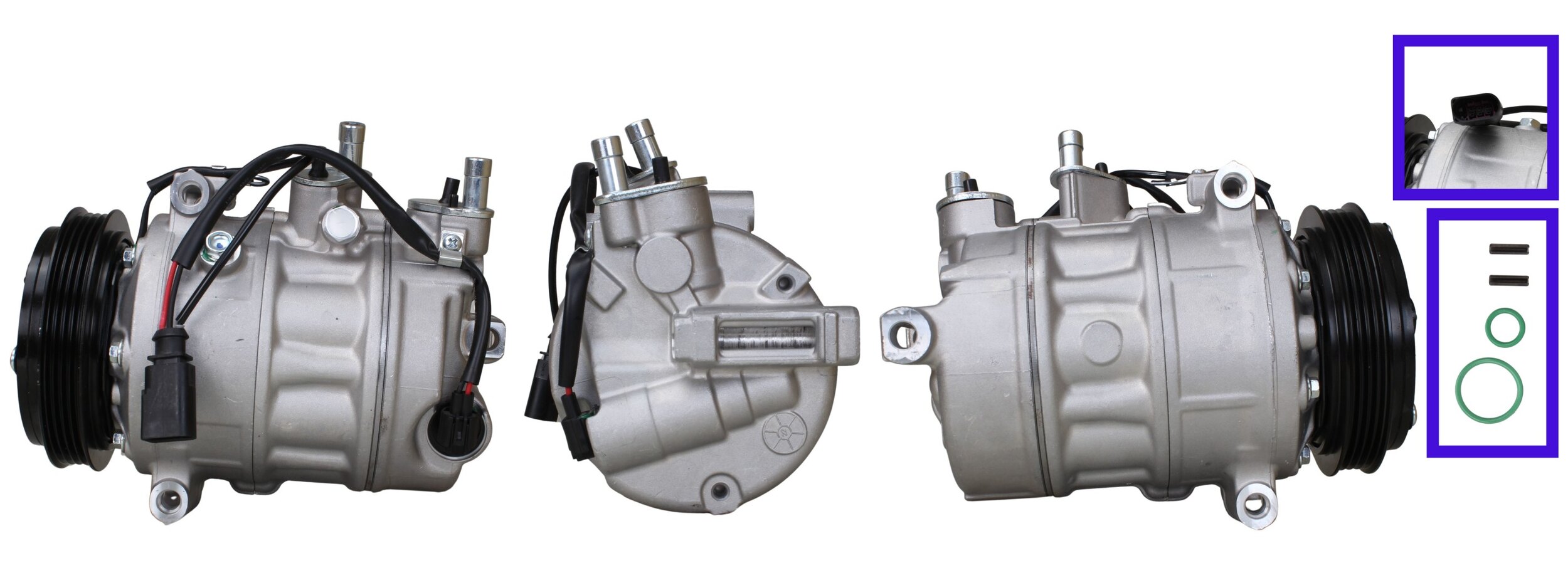 ELSTOCK Kompressor, klimaanlæg 51-1574 for PORSCHE