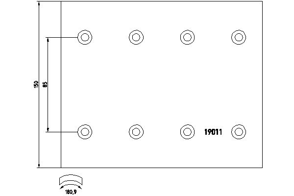 TEXTAR 1901001 for DAF