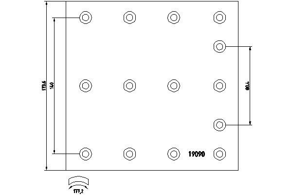 TEXTAR 1909005 for VOLVO RENAULT TRUCKS