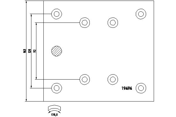TEXTAR 1949402 for MERCEDES-BENZ MAN