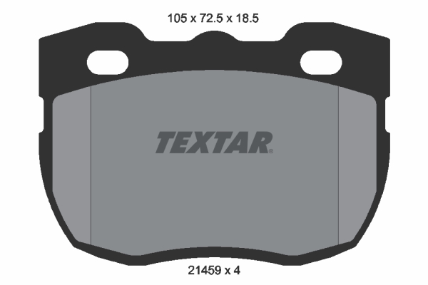 TEXTAR Bremseklodser 2145901 for METROCAB LAND ROVER