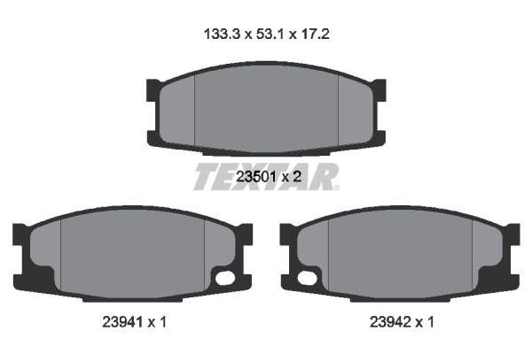 TEXTAR 2350101 for MITSUBISHI