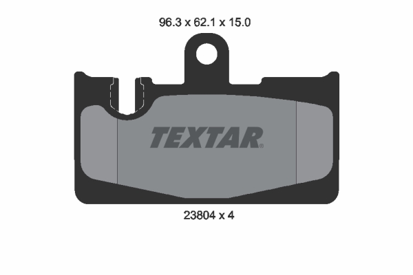 TEXTAR Bremseklodser 2380401 for LEXUS TOYOTA