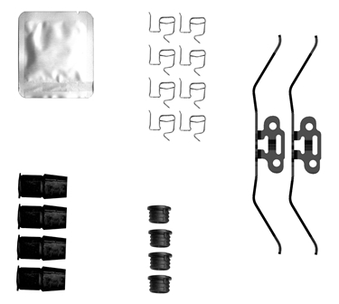 TEXTAR Tilbehørsæt, bremsekaliper 82564600 for VW