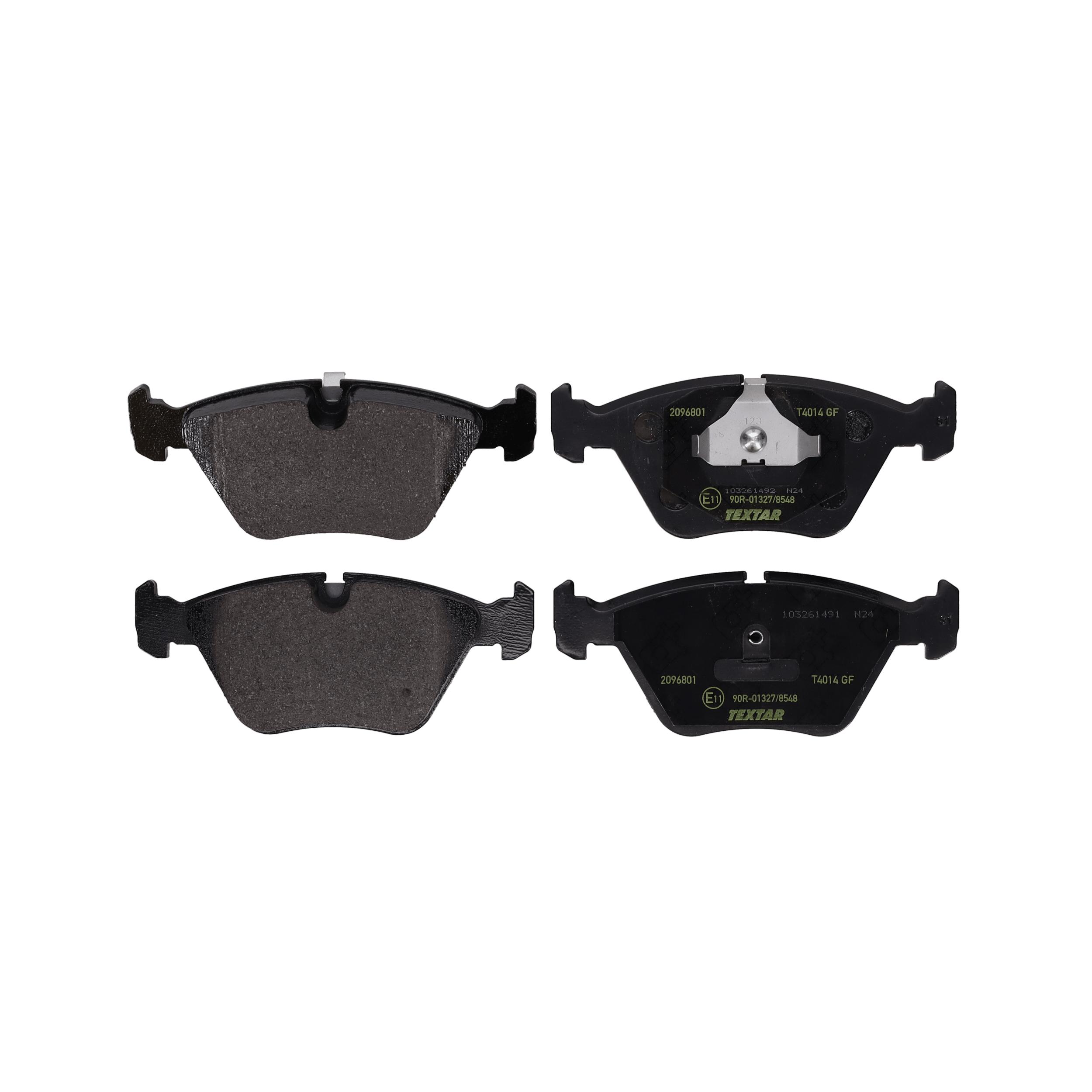 TEXTAR Bremseklodser 2096801 for BMW