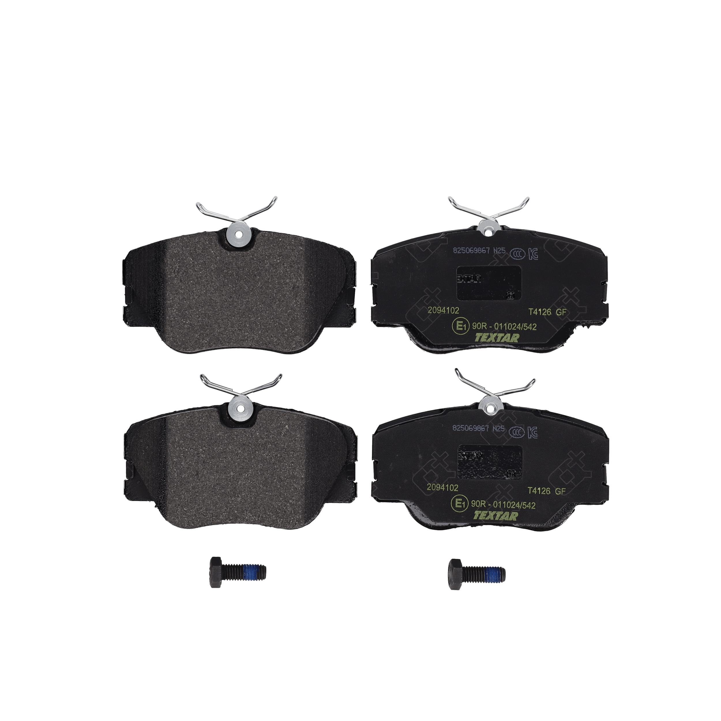 TEXTAR Bremseklodser 2094102 for MERCEDES-BENZ