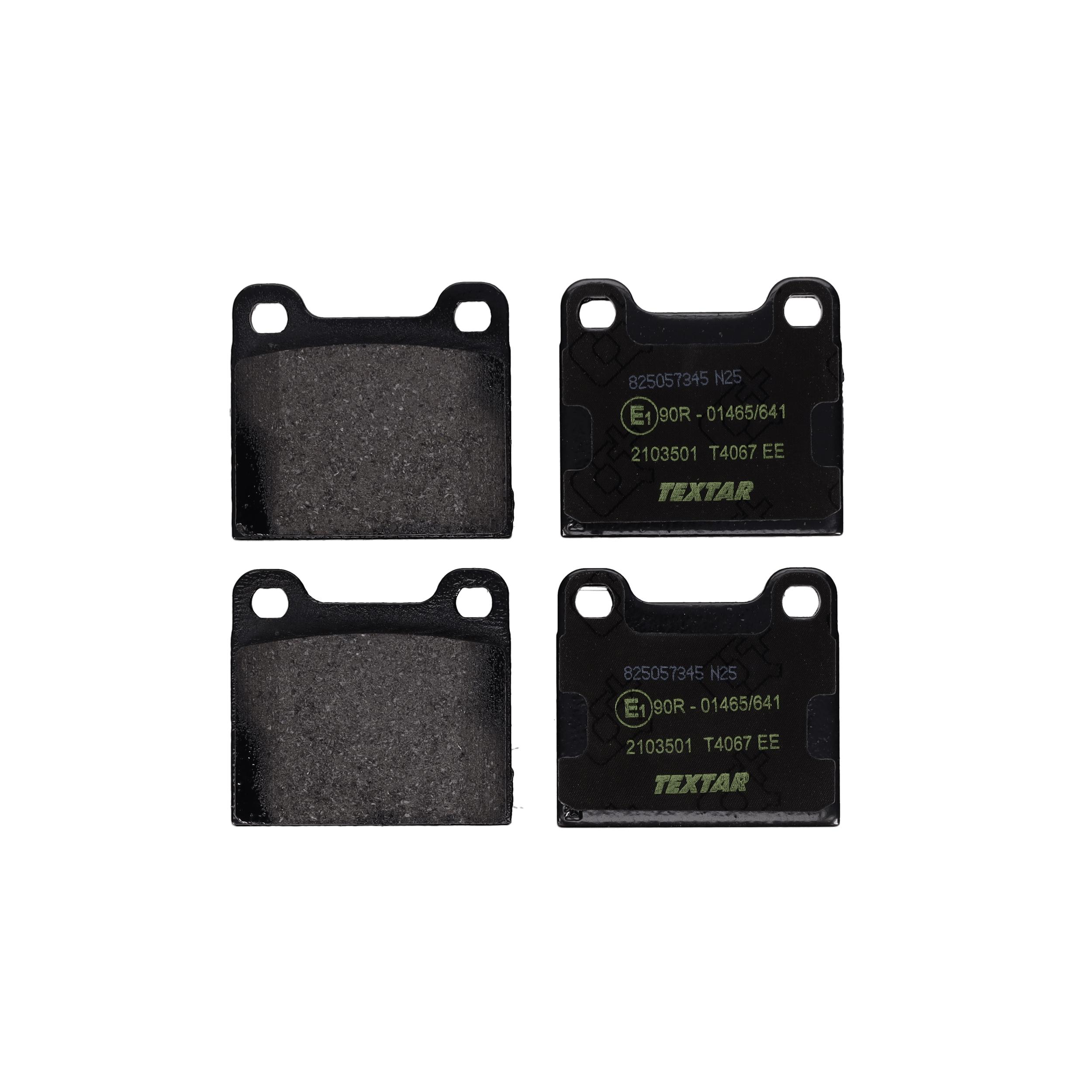 TEXTAR Bremseklodser 2103501 for MERCEDES-BENZ