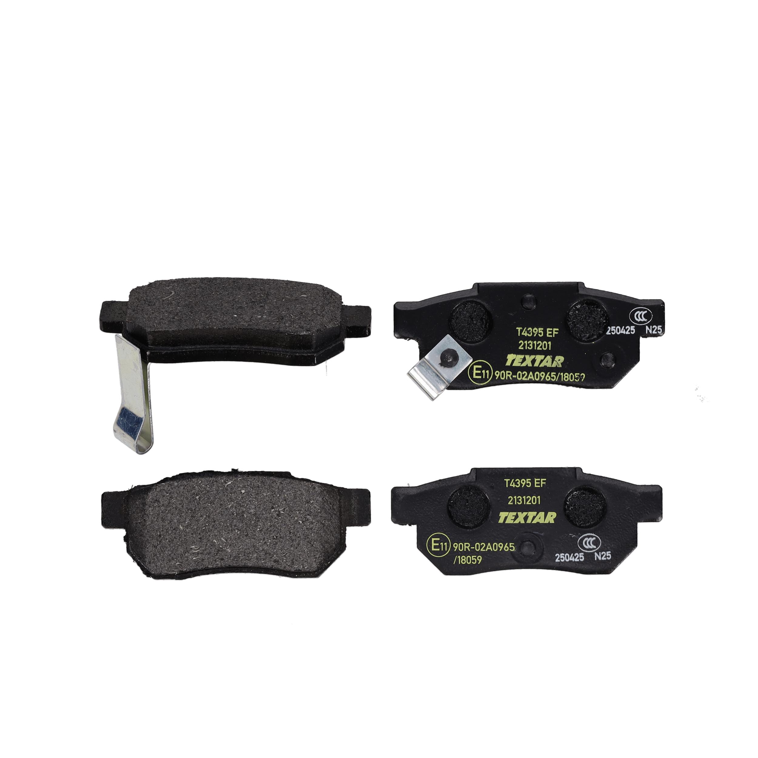 TEXTAR Bremseklodser 2131201 for OPEL VAUXHALL ISUZU HONDA MAZDA MG NISSAN ROVER SUZUKI