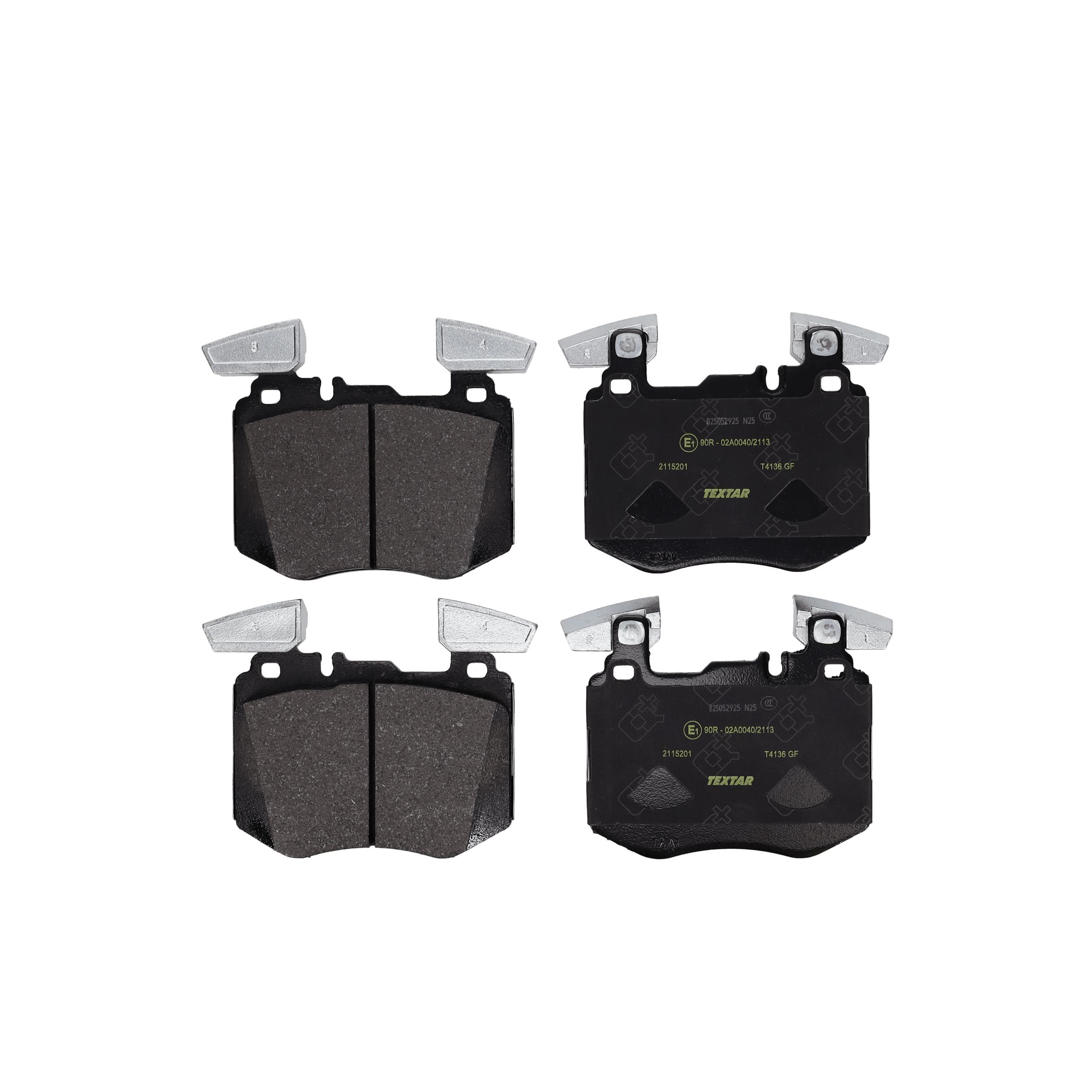 TEXTAR Bremseklodser 2115201 for MERCEDES-BENZ