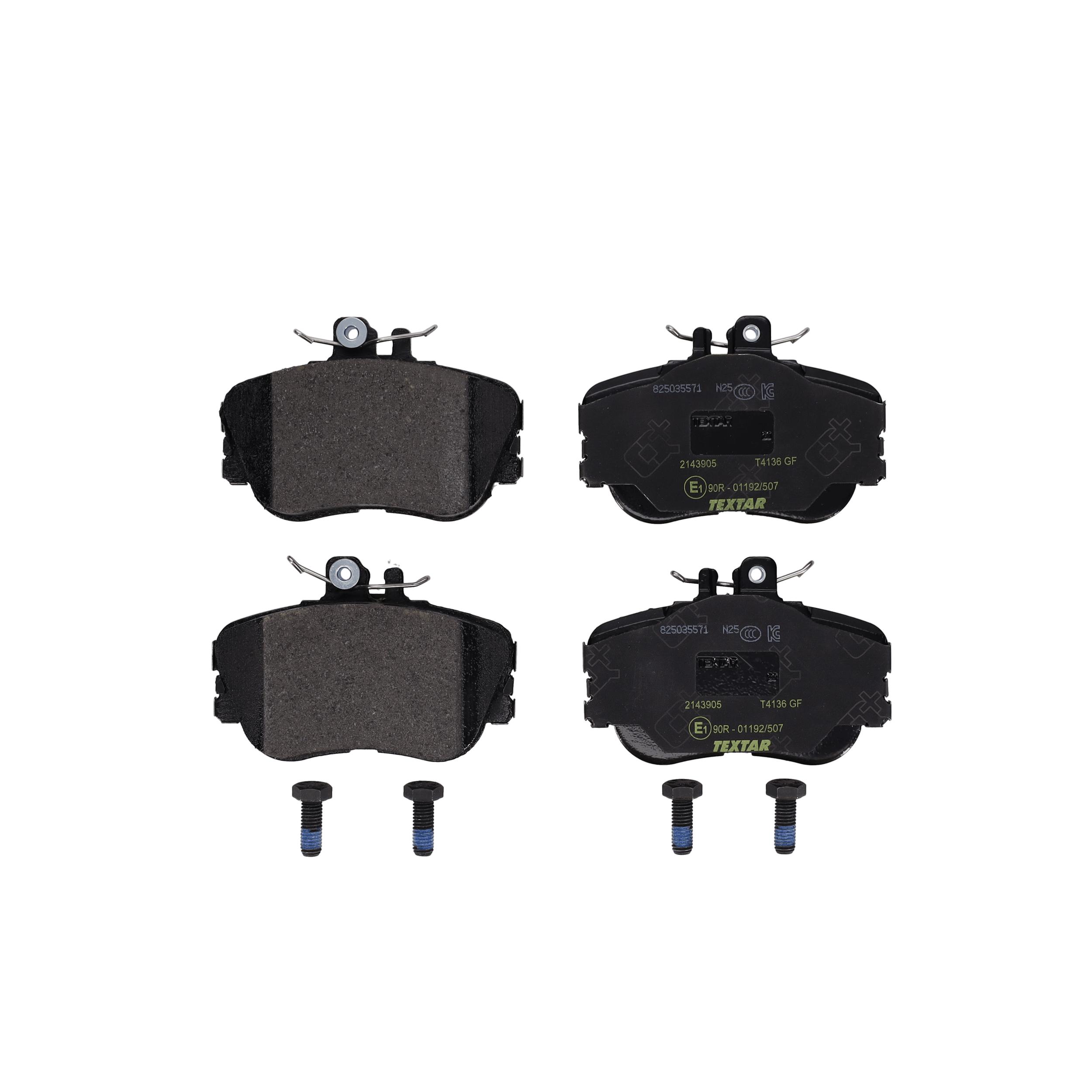 TEXTAR Bremseklodser 2143905 for MERCEDES-BENZ