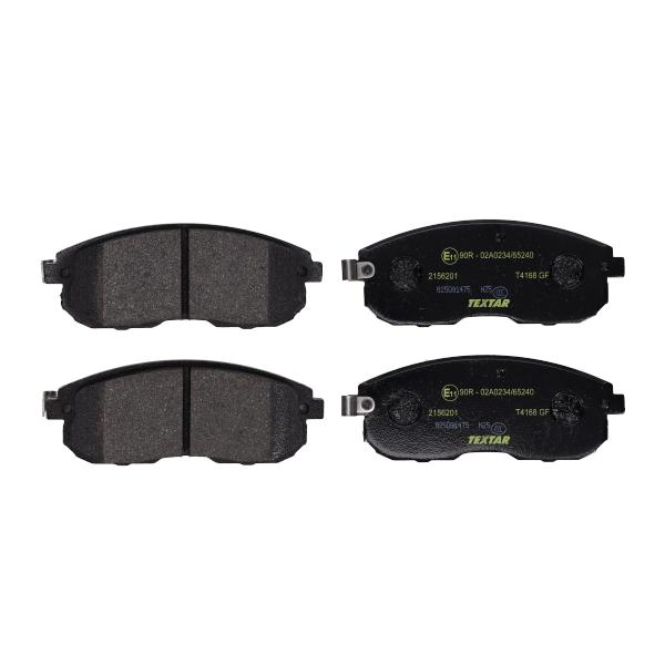 TEXTAR Bremseklodser 2156201 for INFINITI NISSAN SAMSUNG NISSAN (DFAC)