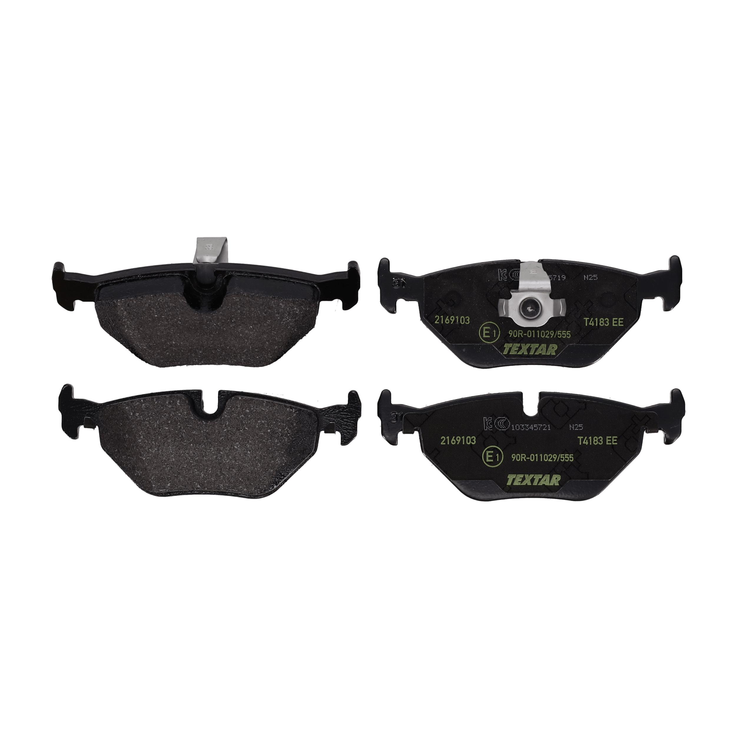 TEXTAR Bremseklodser 2169103 for BMW
