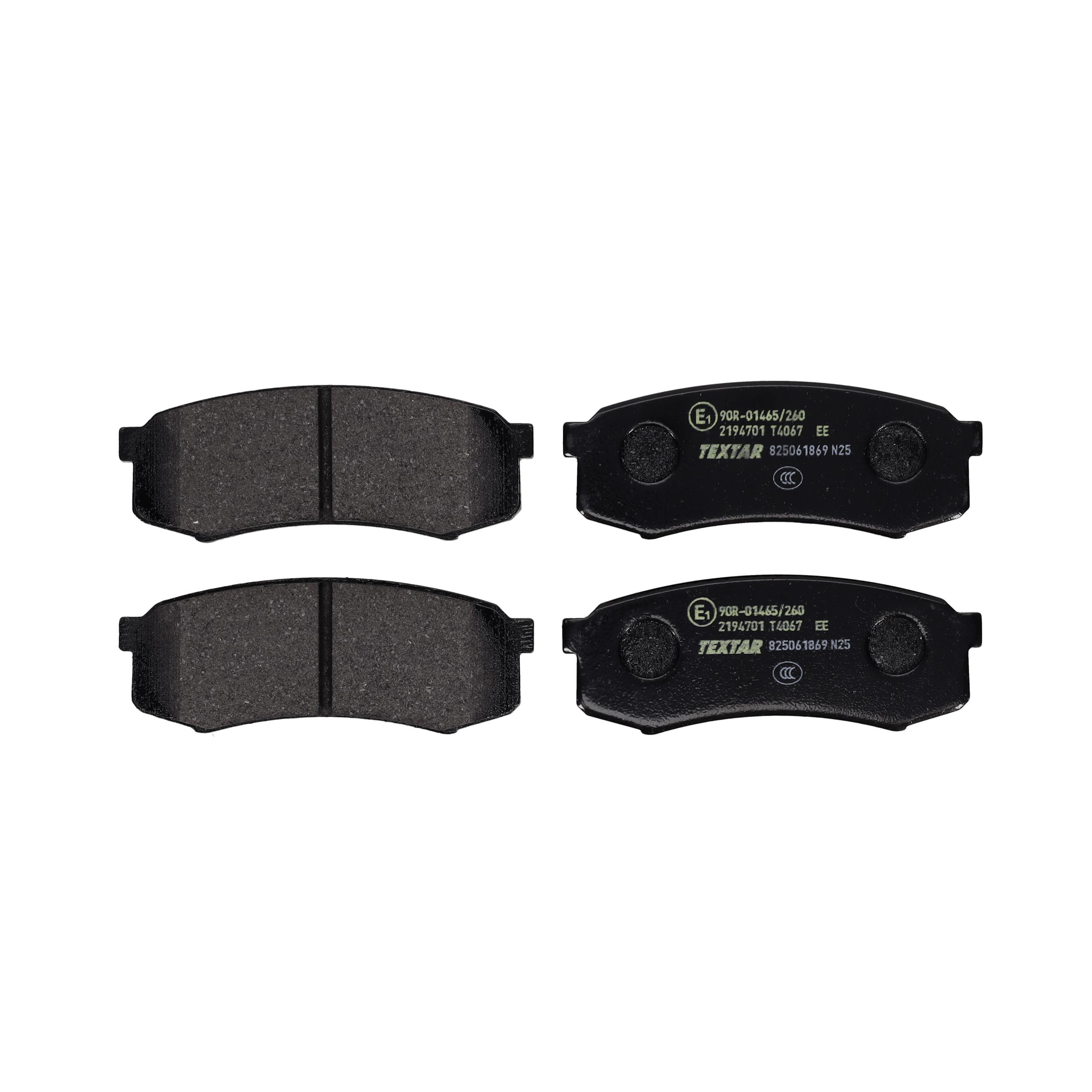 TEXTAR Bremseklodser 2194701 for MITSUBISHI NISSAN TOYOTA