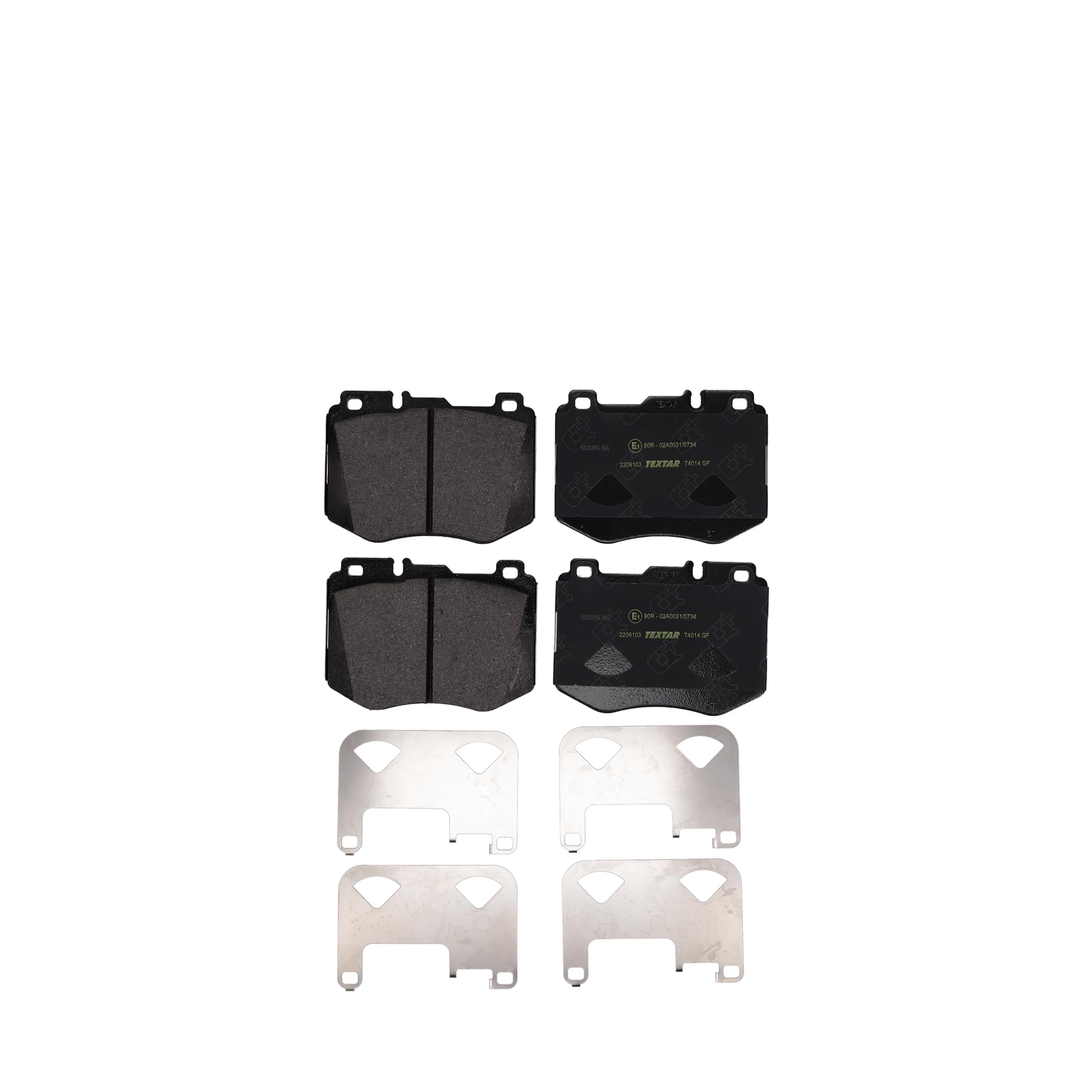 TEXTAR Bremseklodser 2206103 for MERCEDES-BENZ