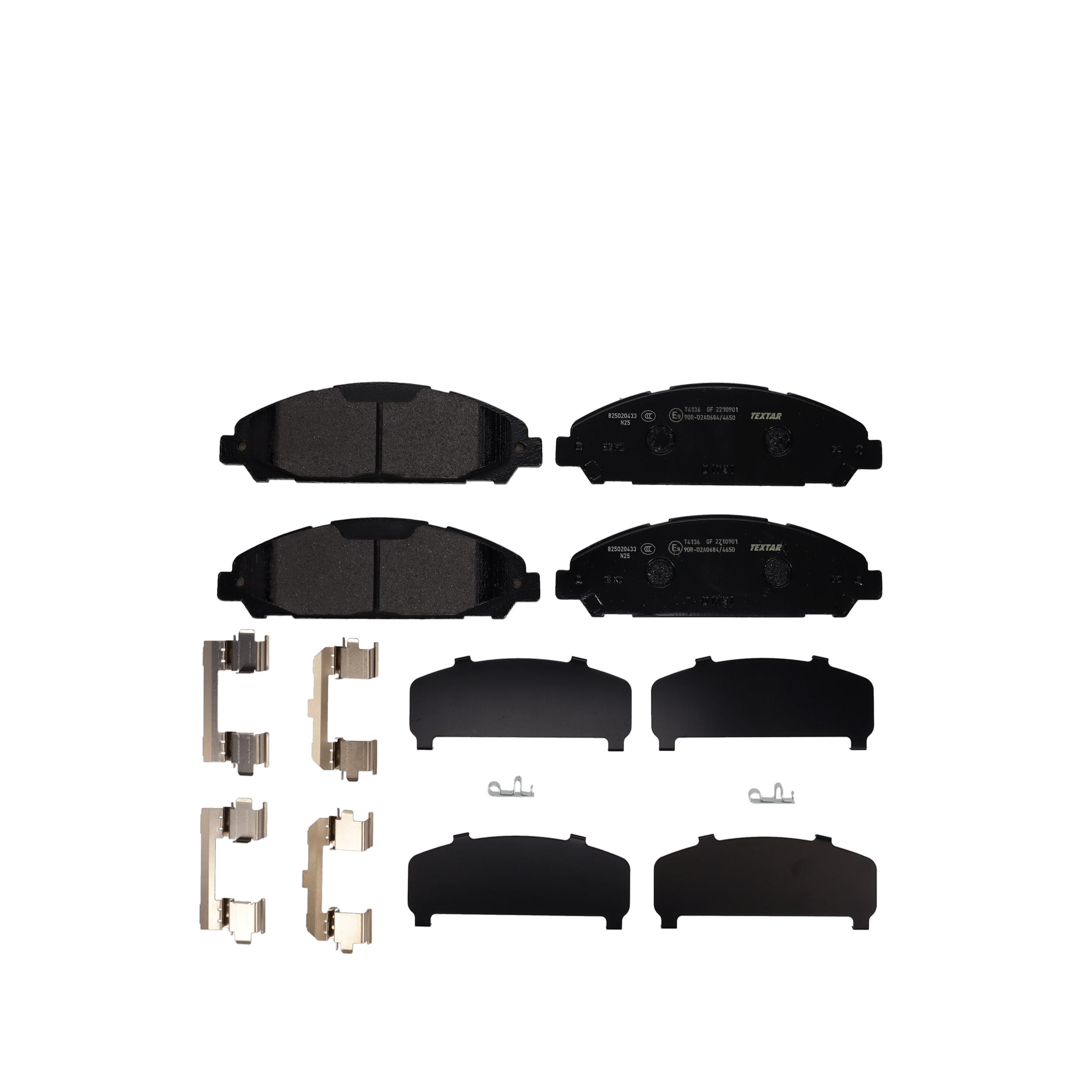 TEXTAR Bremseklodser 2210901 for FORD USA