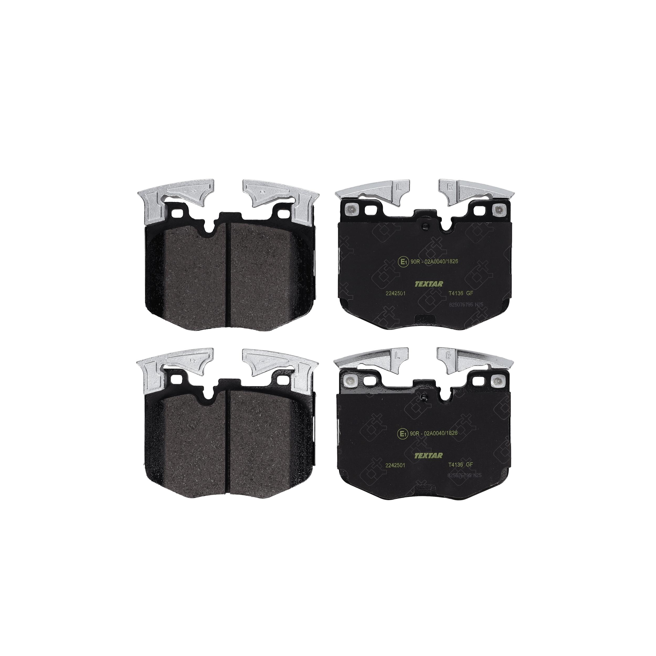 TEXTAR Bremseklodser 2242501 for BMW TOYOTA