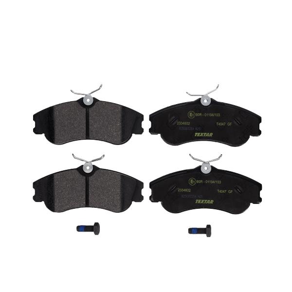 TEXTAR Bremseklodser 2334602 for CITROËN PEUGEOT