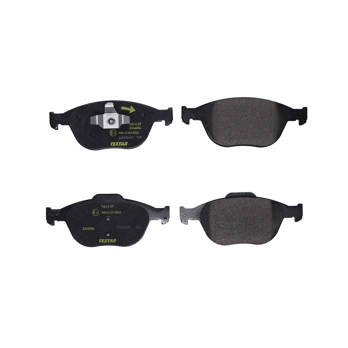TEXTAR Bremseklodser 2344004 for FORD