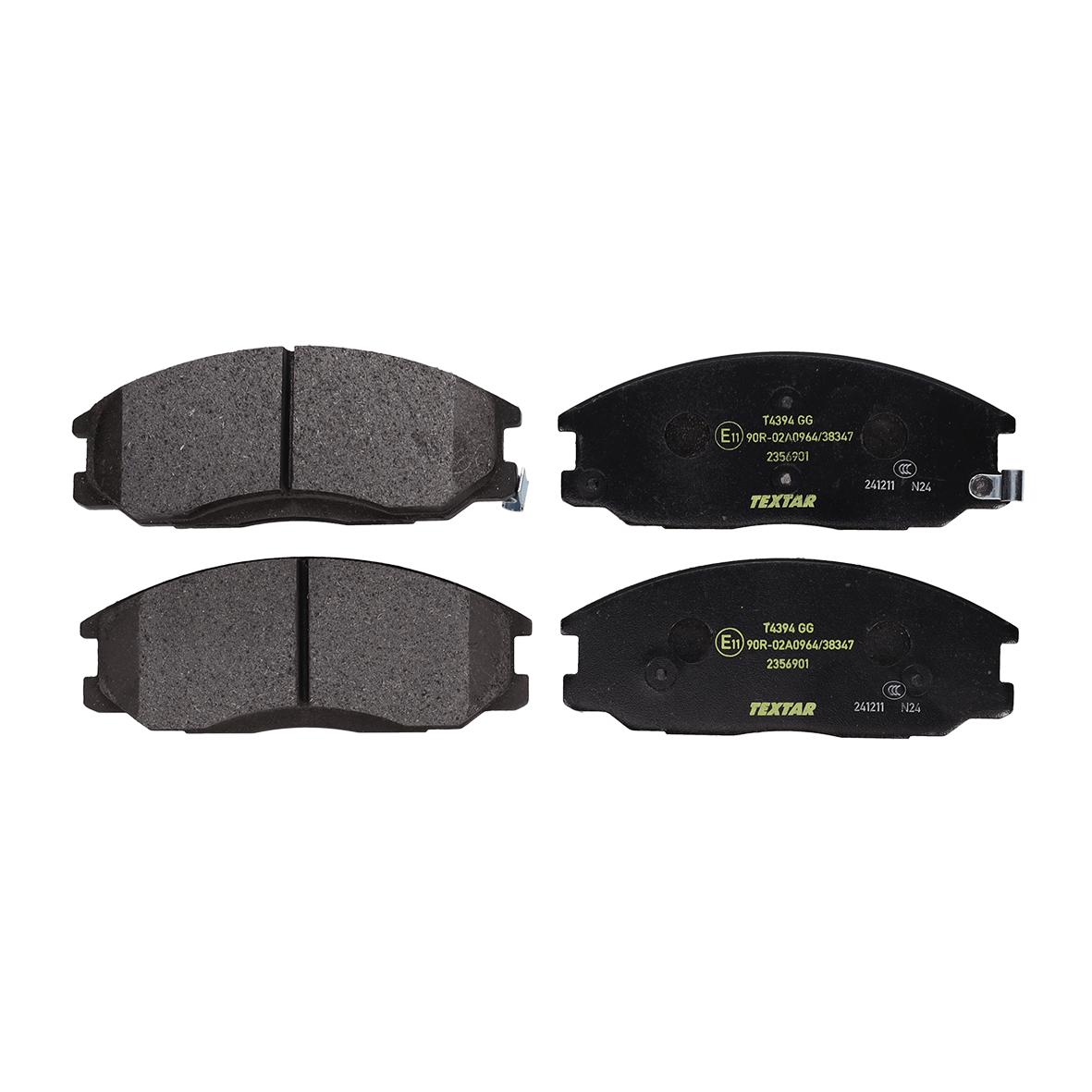 TEXTAR Bremseklodser 2356901 for HYUNDAI KIA SSANGYONG JAC