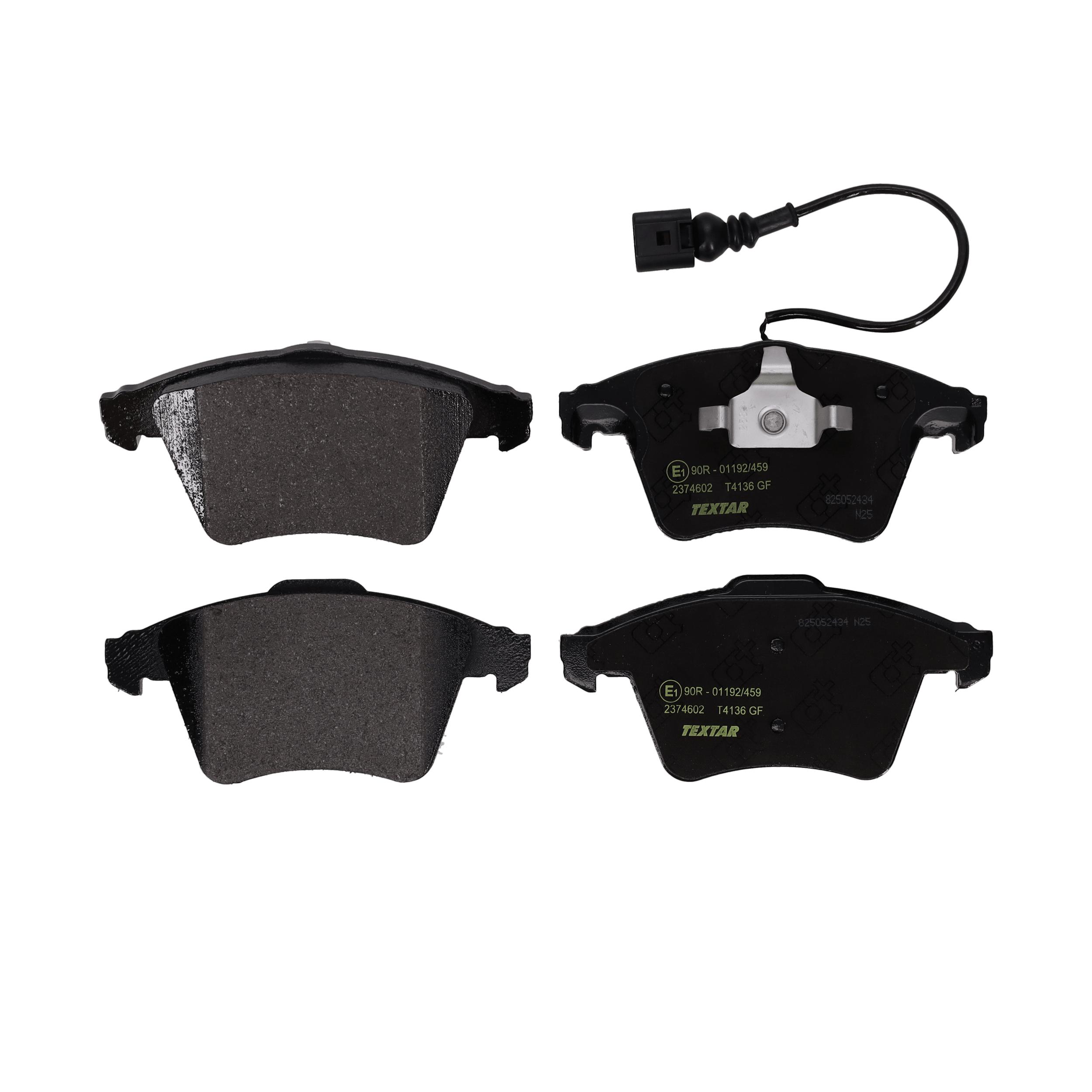 TEXTAR Bremseklodser 2374602 for VW