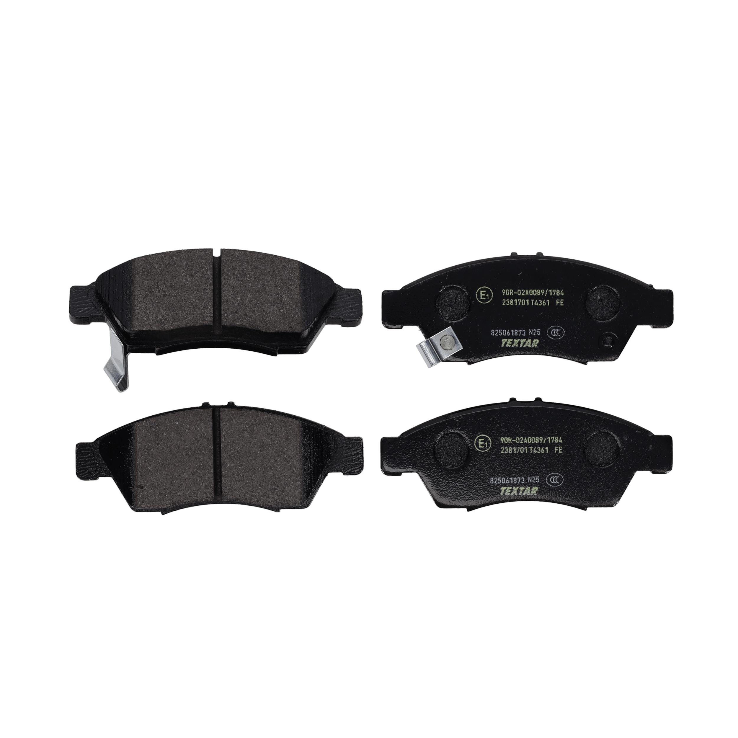 TEXTAR Bremseklodser 2381701 for SUZUKI