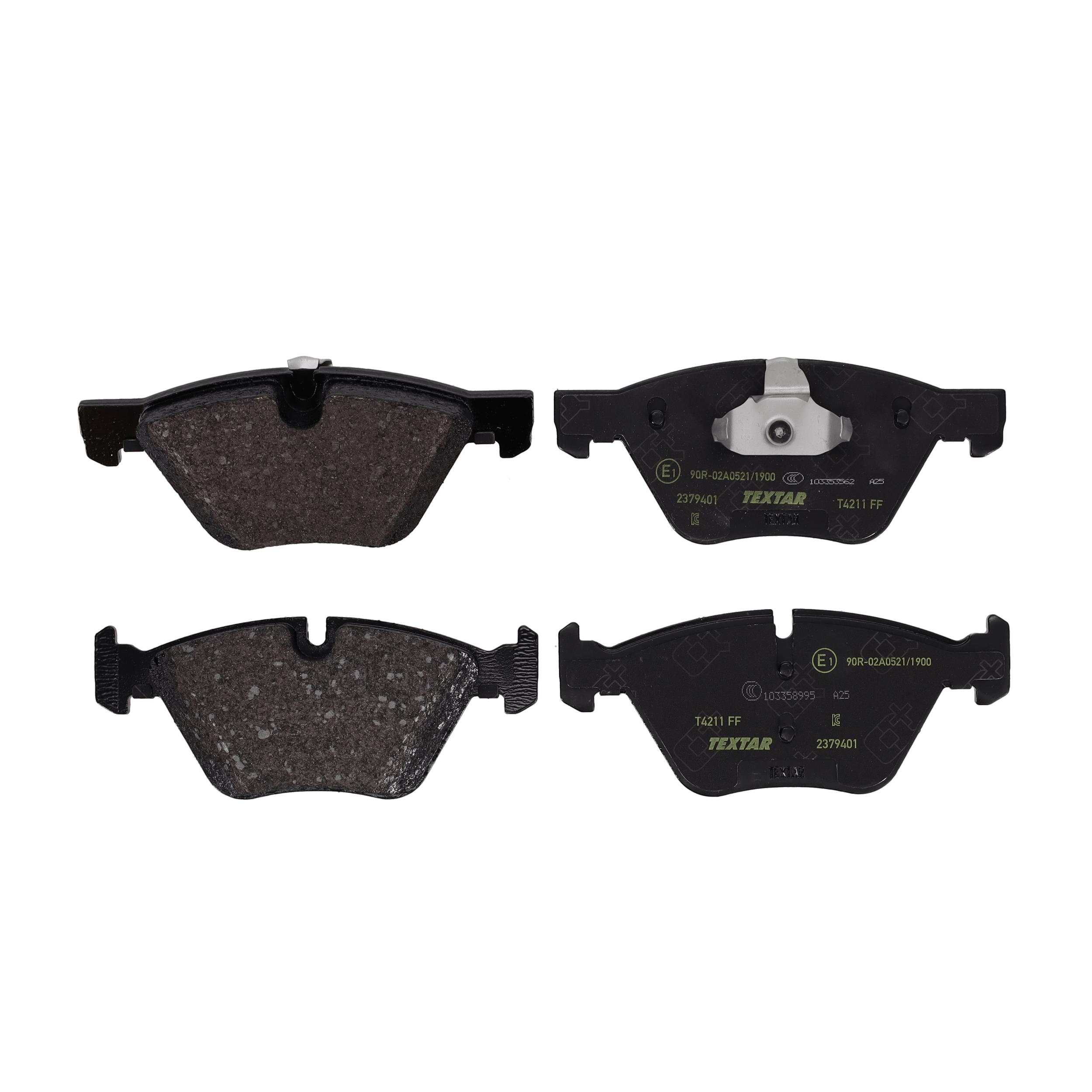 TEXTAR Bremseklodser 2379401 for BMW