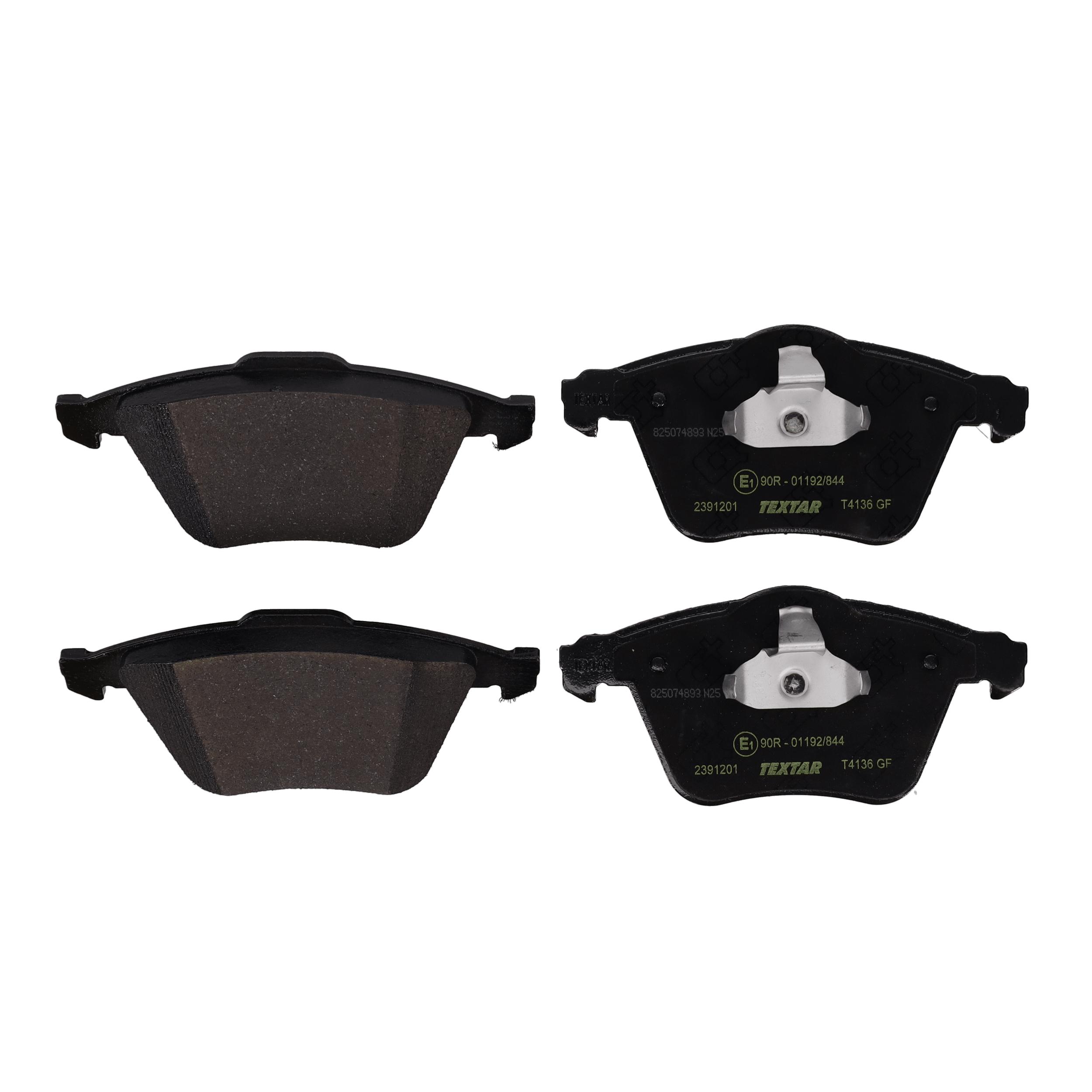 TEXTAR Bremseklodser 2391201 for FORD VOLVO SAAB MAZDA