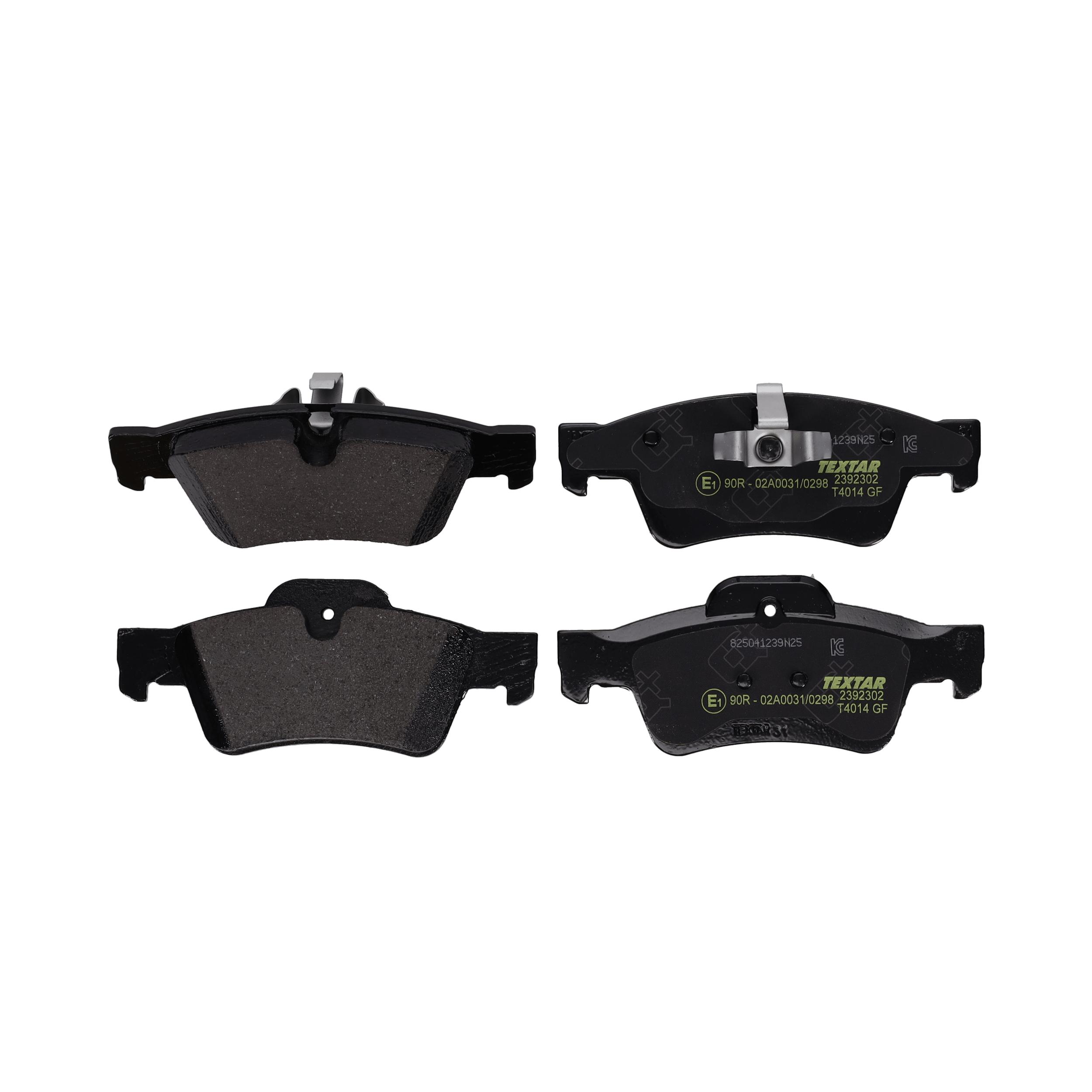 TEXTAR Bremseklodser 2392302 for MERCEDES-BENZ