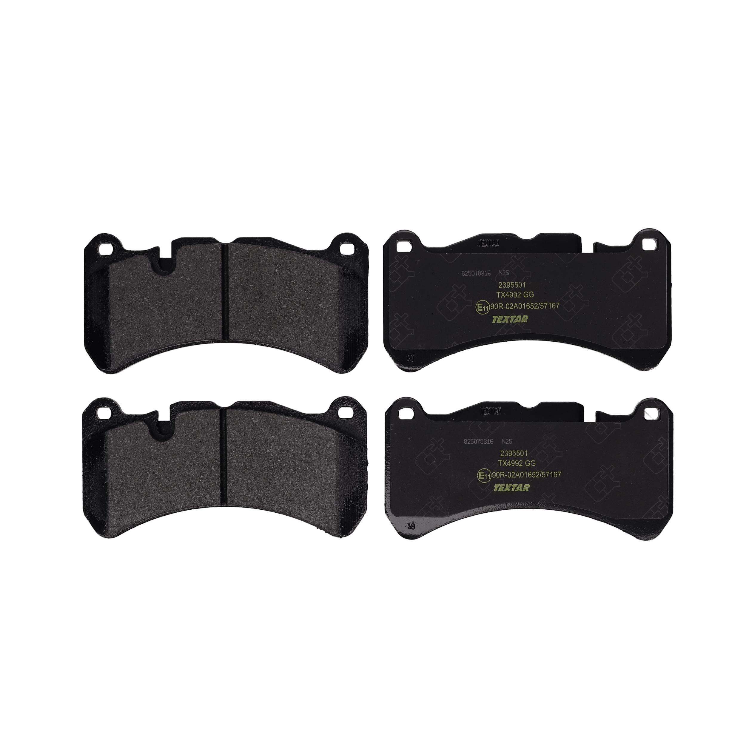 TEXTAR Bremseklodser 2395501 for MASERATI MERCEDES-BENZ