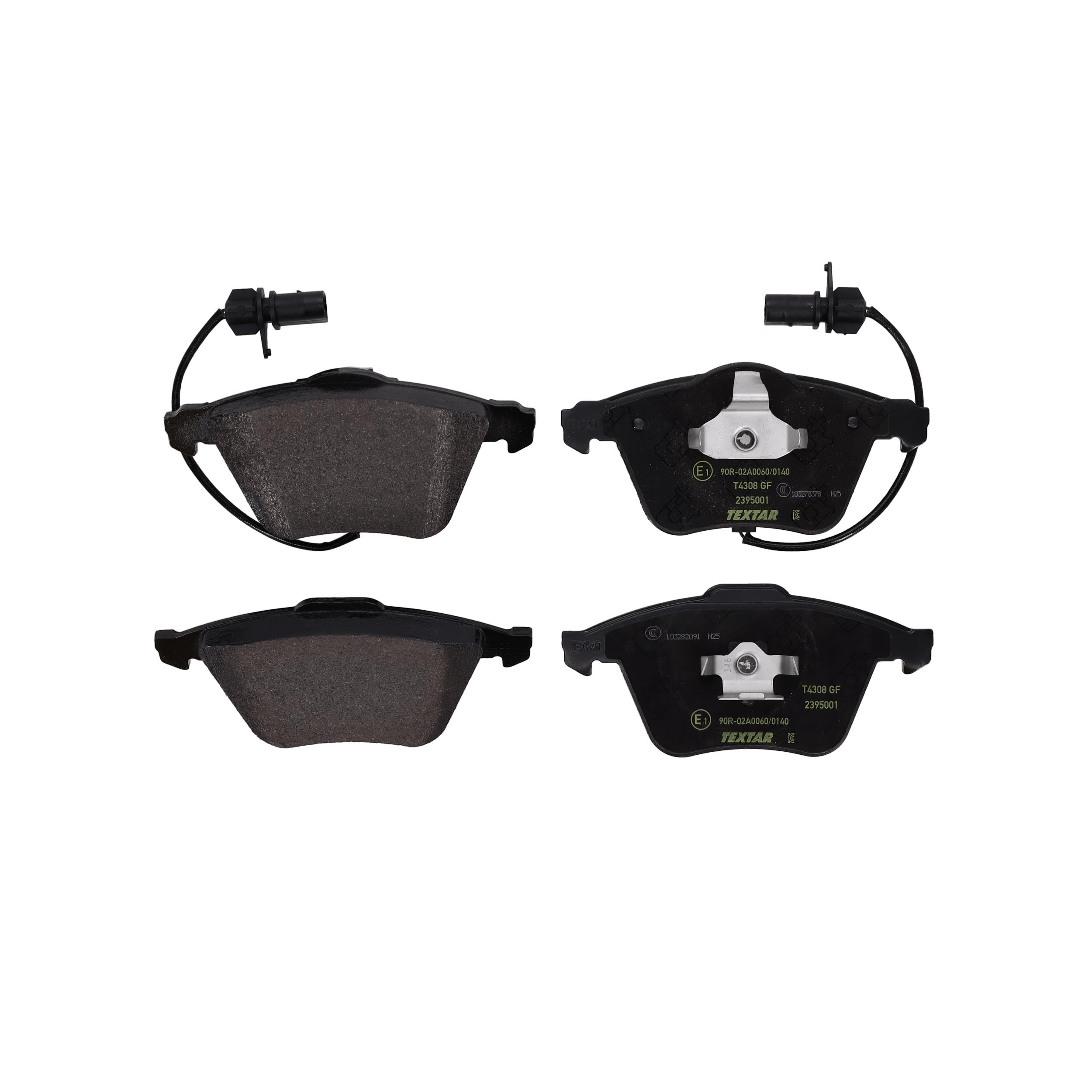 TEXTAR Bremseklodser 2395001 for VW SKODA AUDI SEAT