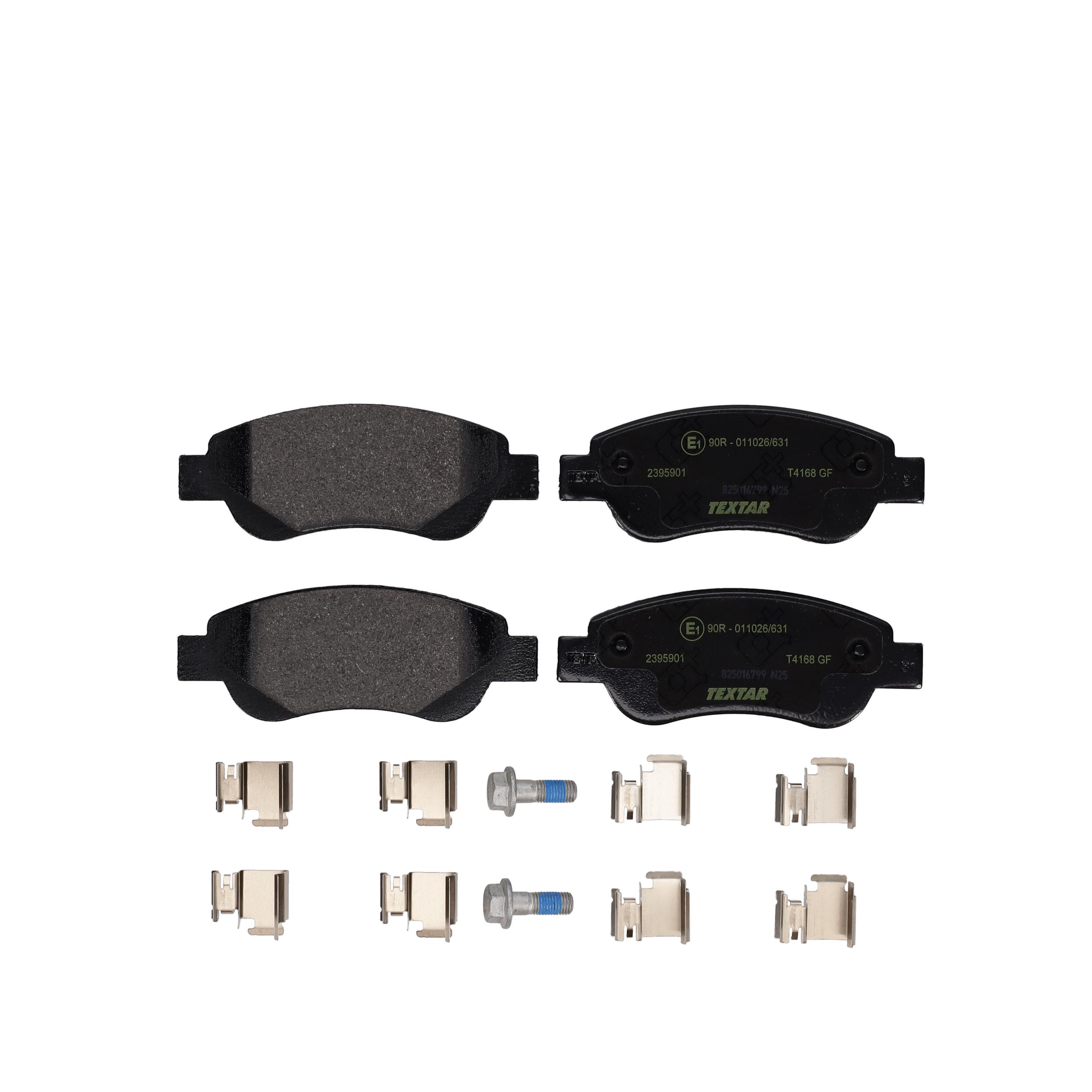 TEXTAR Bremseklodser 2395901 for CITROËN PEUGEOT GLEAGLE GEELY TOYOTA